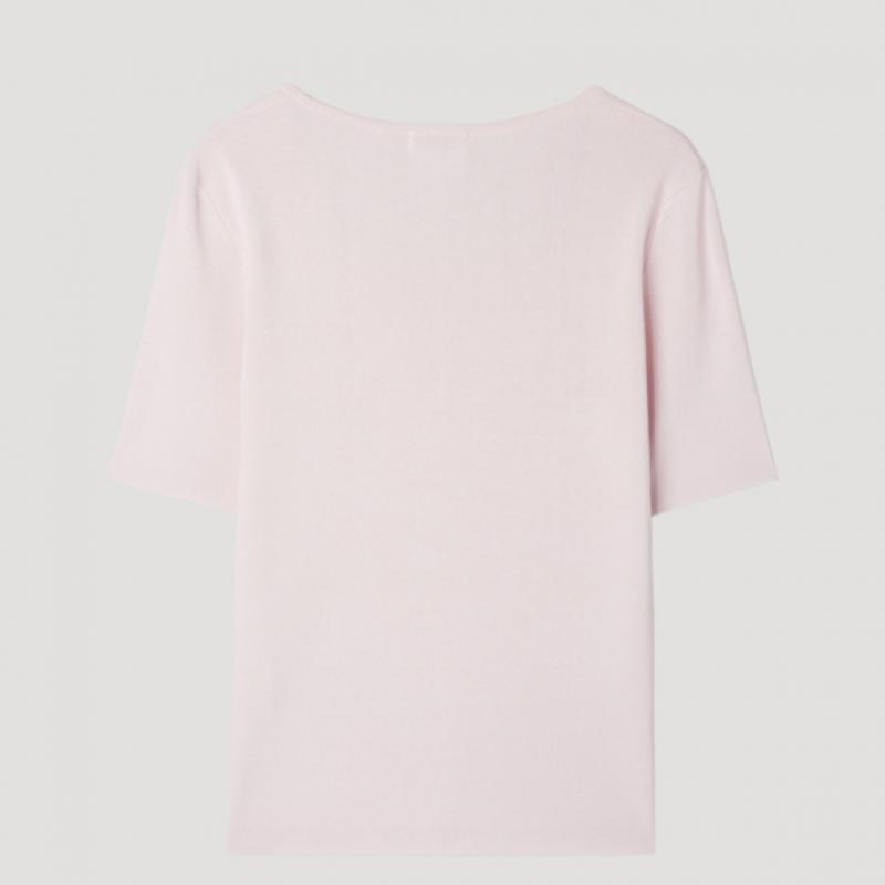 [She S miSS] Square Neck Rib Knit Top SSkpop22210 Lp