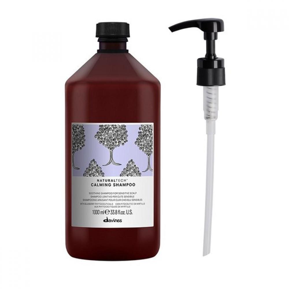 Davines Beruhigendes Shampoo 1000ml + Nährende Haaraufbau-Maske 60ml