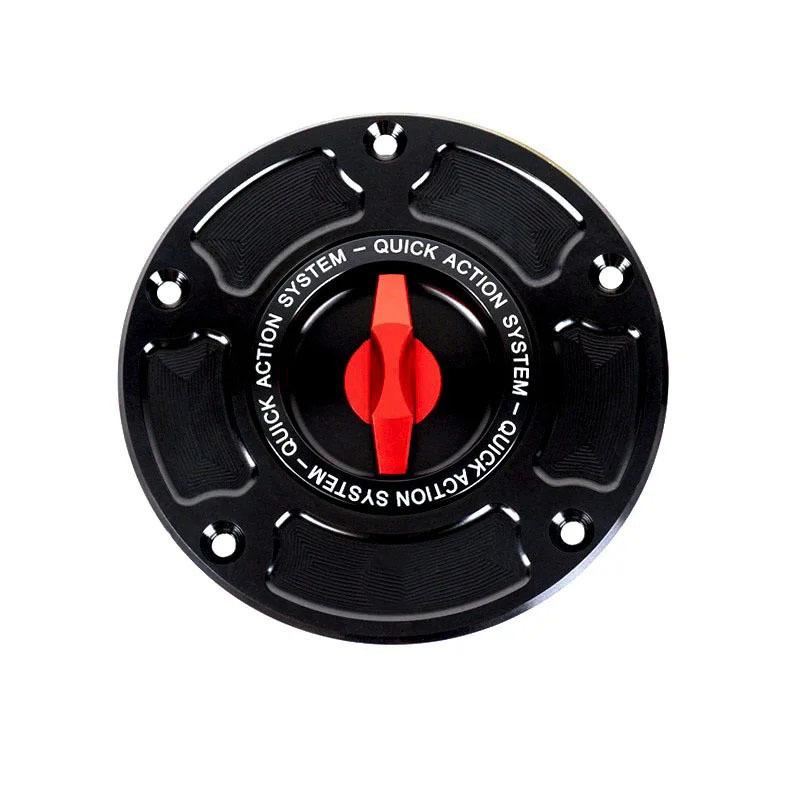 For SUZUKI GSXR 750 1000 600 Hayabusa GSX1300R Accessories GSX250R Motorcycle CNC Fuel Tank Cap Gas Oil Tank Cover Petrol Cover
