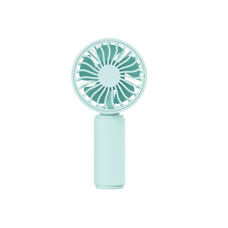 High-Speed USB Charging Handheld Fan Outdoor Foldable 100 Blades Brushless Motor Eco-friendly 6-8h Working Time Household Use