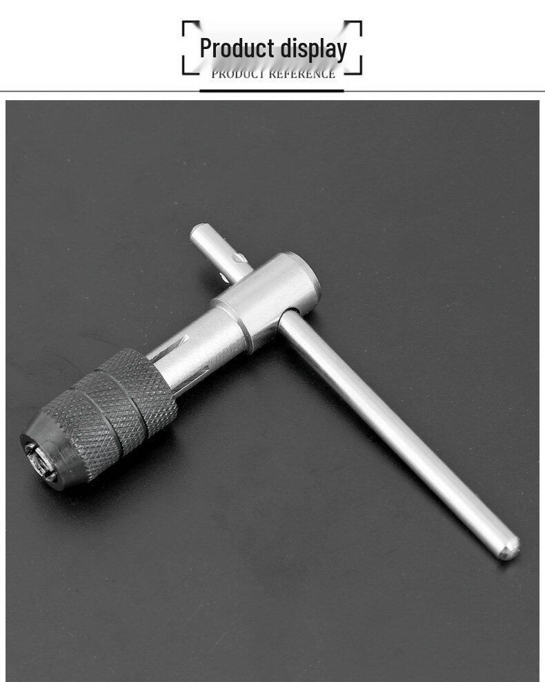 High-Speed Steel Taps & Dies Set: 5, 6, 7, 9-Piece with Tap Wrench and Threading Drill Bits.