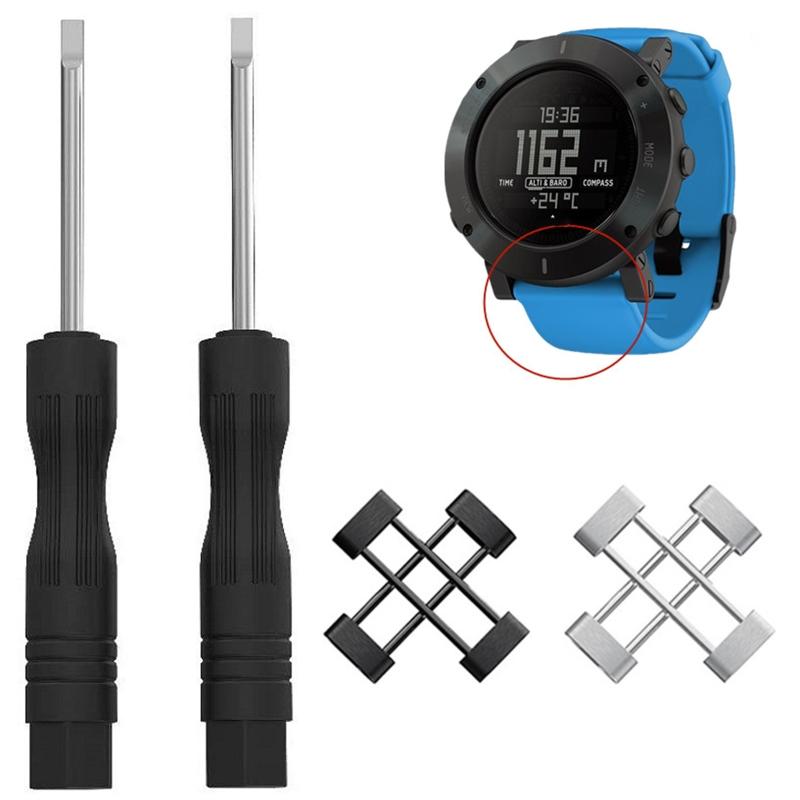Steel Replacement Screws Screwdrivers Removal Tool For Core Watch Band Strap Connector Rod Tool