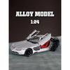 1/24 High Quality Alloy BENZ SLR Sports Car Model, Cool Sound and Light, Best Collectible for Car Lovers, Christmas Gifts