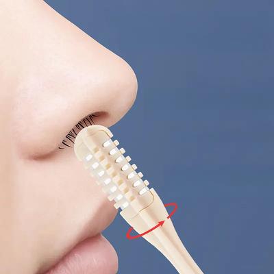 2/1PCS Multifunctional Manual Nose Hair Trimmer Ear Pick Nose Hair Scraper Clean Nose Hair Trimmer Shaving Scissors