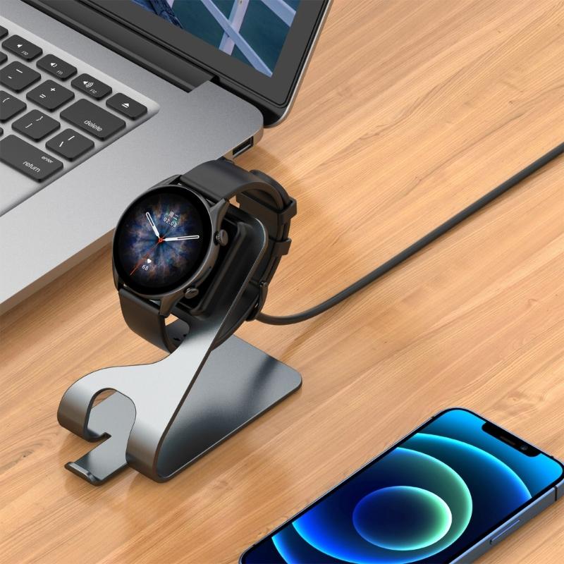 Charger Dock for  for T Rex 2/GTS3/GTR3/GTR3 Pro USB Magnetic Fast Speed Watch Charging Cable Adapter