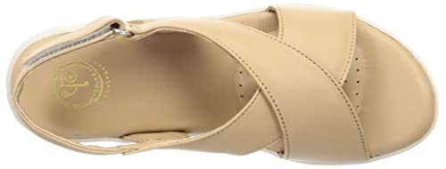 Yosuke Platform Shoes 1100002 Women's Beige 23.5cm