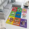 Super Mario Cartoon Carpets and Rug 3D Printing Carpet Floor Mat Living Room Bedroom Large Area Soft Carpet-JM010