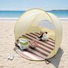 Pop-Up Beach Tent for 2-3 Person, UPF 50+ UV Sun Protection Outdoor Shade Tent, Portable Easy Setup Sun Shelter Tent with Carry Bag, Tent Stake
