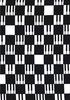 Edoten Todaya Shoten Tenugui Hand Piano Checkered Pattern 681 Nashien-zome (Japanese Towel)