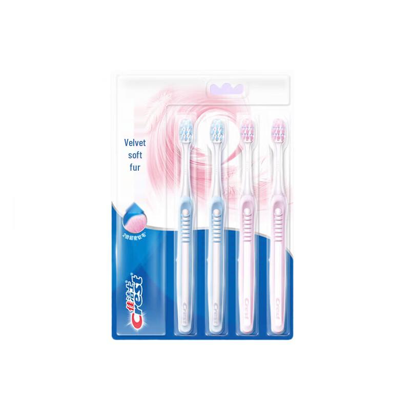 

Crest Velvet Gum Care Toothbrush Family 4-Pack