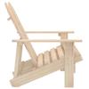 Vidaxl 2-Seater Adirondack Garden Chair, Solid Fir Wood