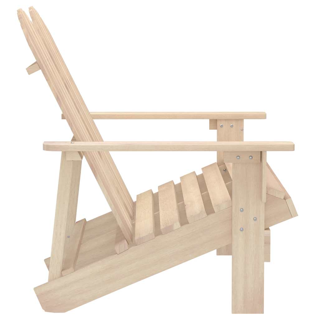 Vidaxl 2-Seater Adirondack Garden Chair, Solid Fir Wood