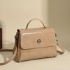 Frühling Neue Mode Einfache Damen Handtaschen PU Leder Leichter Luxus High-End Gefühl Unifarben Damen Tragetasche Vielseitige Pendler Schnalle Umhängetaschen