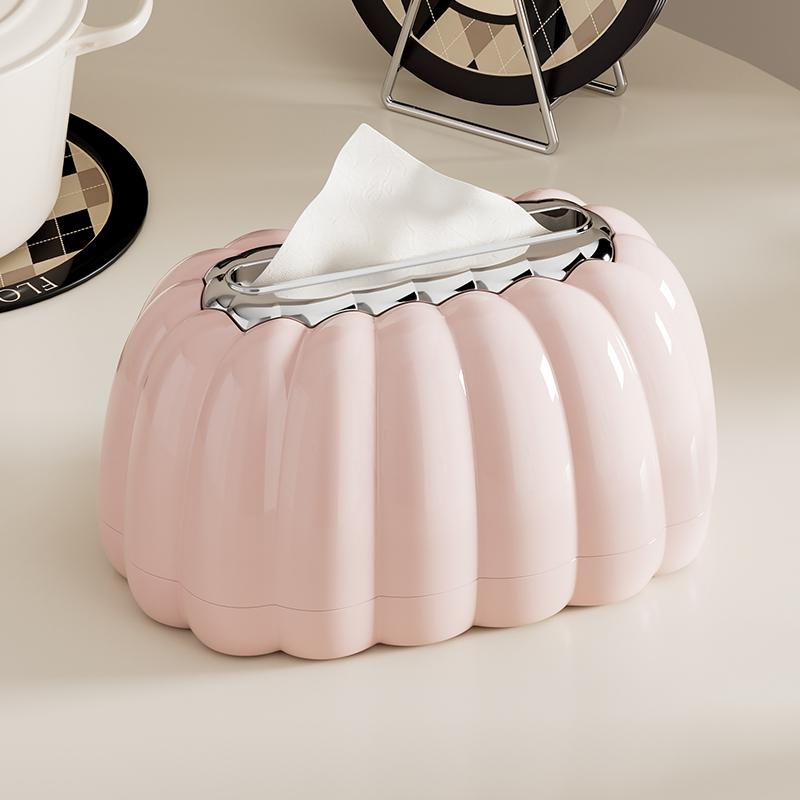 UFORU Minimalist Solid Color Tissue Box Smooth Surface Easy Clean for Home Office Bathroom Living Room