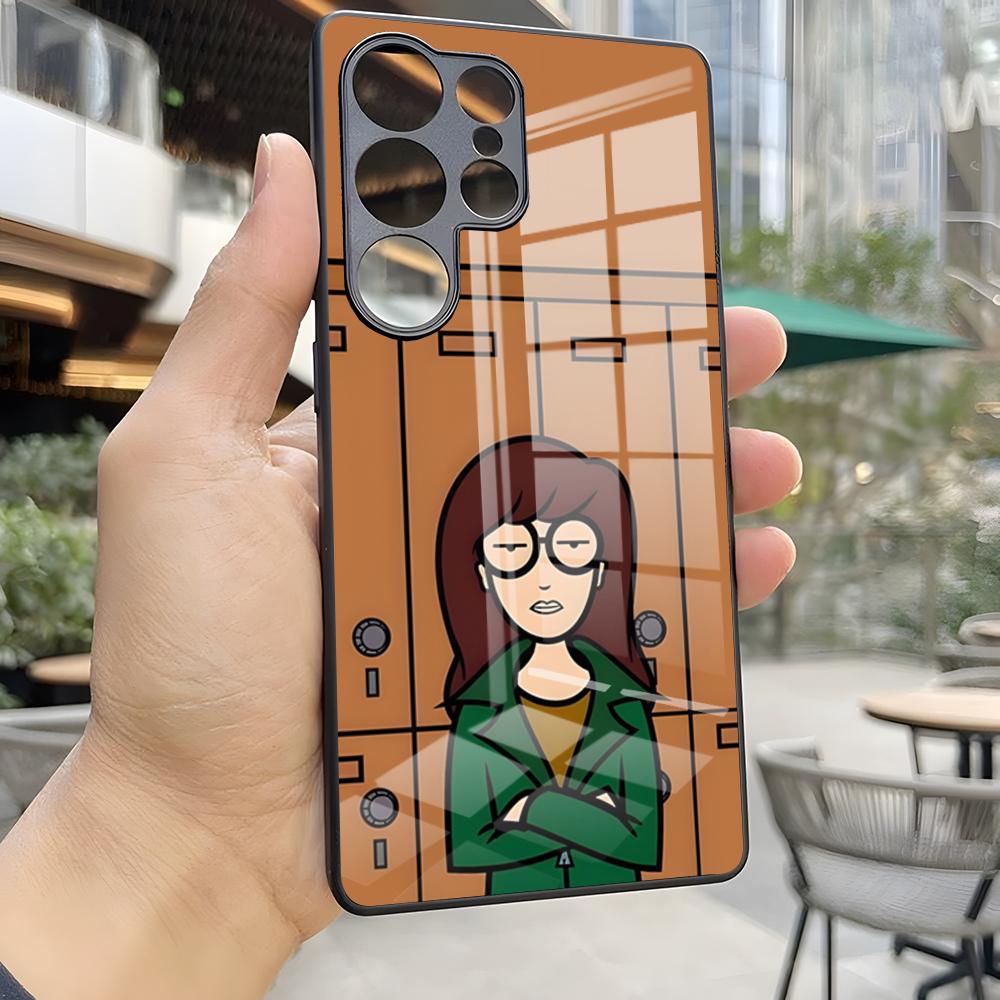 Anime Darias Phone Case For S25 Ultra Samsung S26 S24 Fe S22 S20 S23 21 Plus A54 A34 A53 A16 Glass Cover