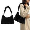 Y2K Plush Handbag Shoulder Bag Underarm Bags Suitable for Travel and Shopping