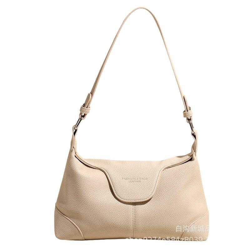 Bag women's bag high-end sense 2025 new one-shoulder underarm bag fashionable design niche crossbody bag large capacity