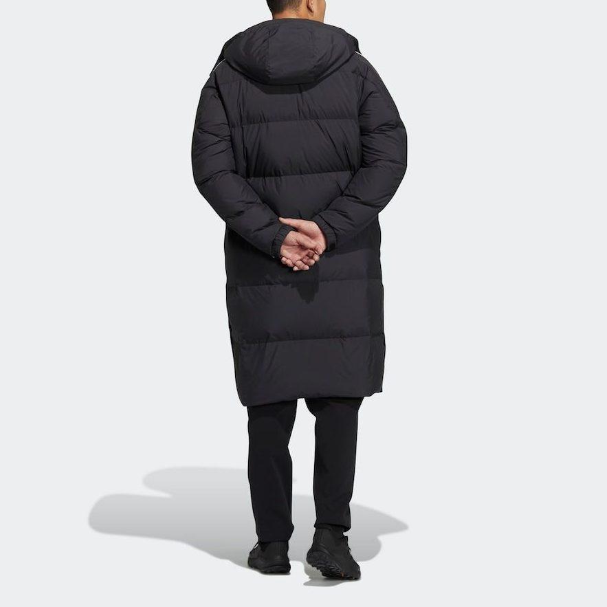 adidas 3 Stripes Down Jacket Winter Unisex Black HN2099