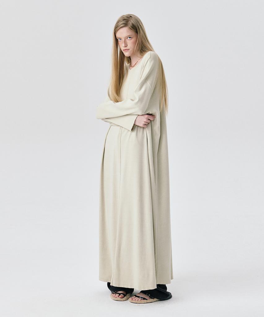 Bundercammer 25 Jersey Long Dress_Light Khaki