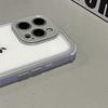Heavy Duty Hybrid Bumper Armor Clear Case for iPhone 16 15 14 Plus 13 12 11 Pro Max Shockproof Hit Color Durable Cover