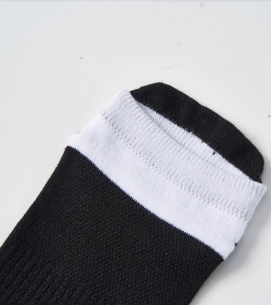 WIOIW Women's Two-Toe Tabi Socks, Cotton, for Running, Sports, Casual Wear, Commuting, and School, Set of 6