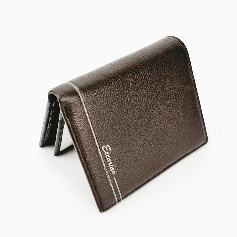 

Shrunken Leather Medium Wallet UW_DKES_1013-2 brown