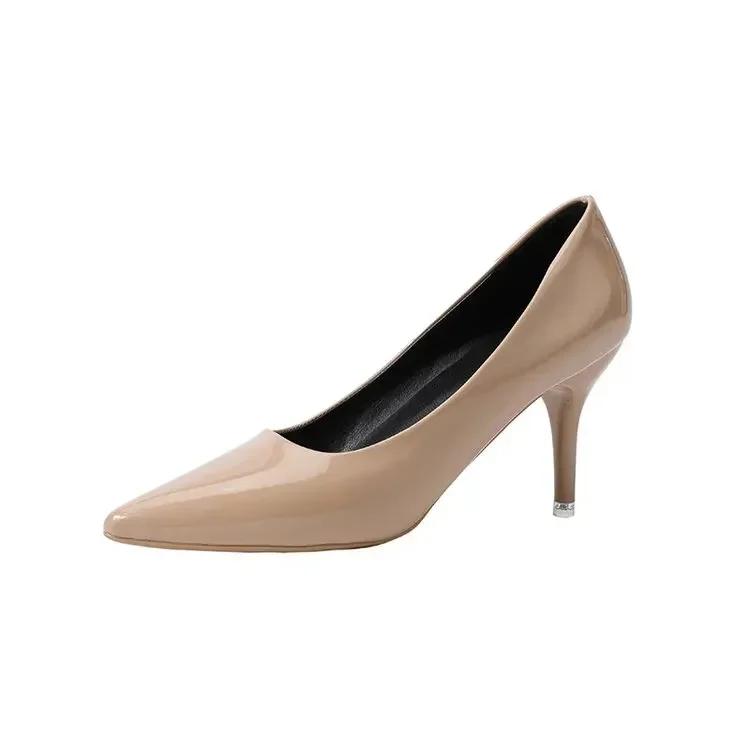 New Women Pumps Suede High Heels Shoes Fashion Office Shoes Stiletto Party Shoes Female Comfort Women Heels