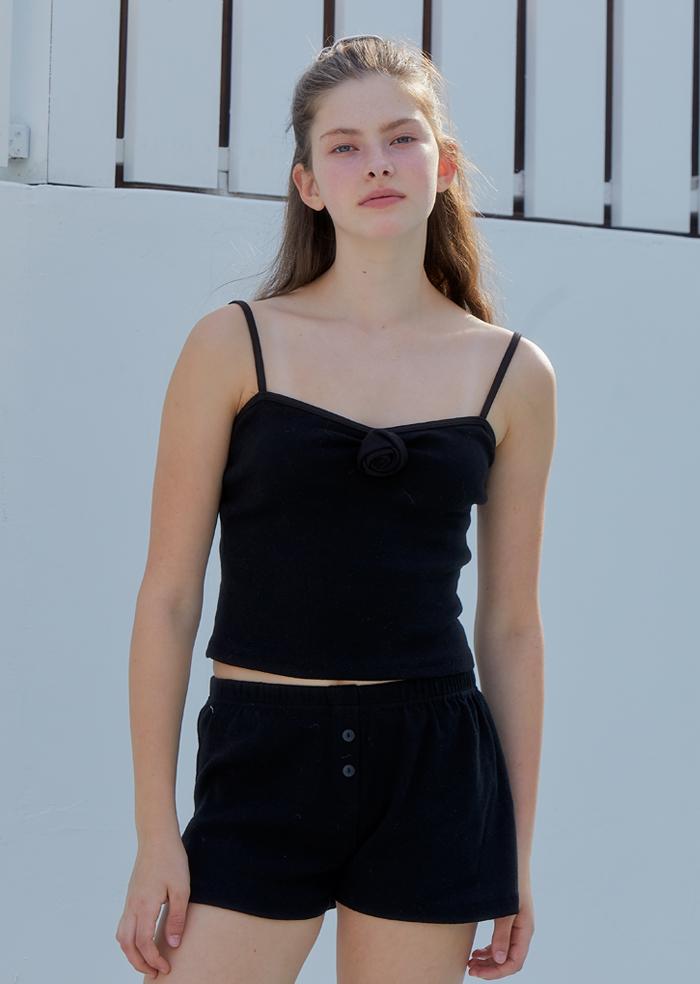 ANOETIC Button Shorts_Black