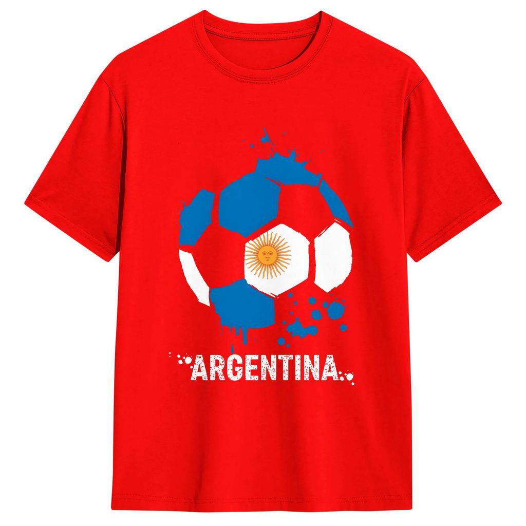 Argentina Flag Tshirt Summer Harajuku Tshirts Unisexs 100 Cotton O Neck Plus Size Tees Short Sleeve Vintage Tops