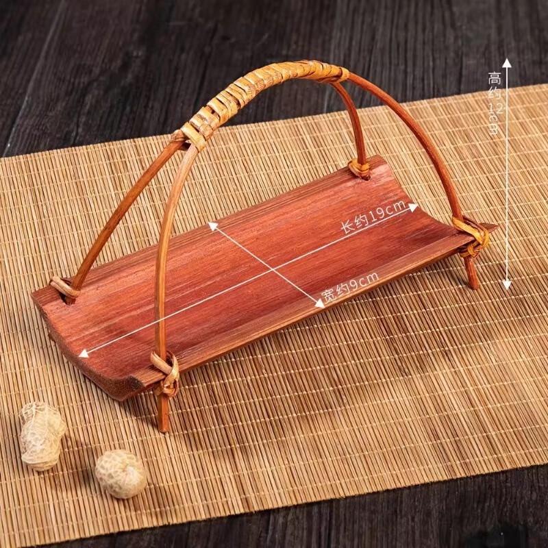 Jingyuheng Nine-Compartment Bamboo Snack Tray