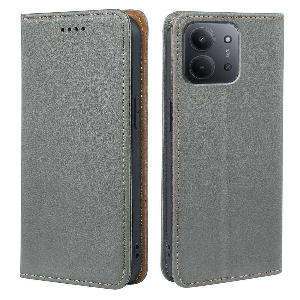 For Xiaomi Redmi 15C 4G (Global) (171mm)/Poco C85 4G Case Wallet RFID Blocking Leather Phone Cover Strong Magnetic Closure