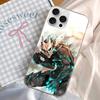 Classic Anime K-Kaiju N-No8 Phone Case For iPhone 11 12 13 14 15 16 17 Plus Pro Max Satin Laser Glossy Cover