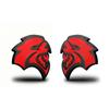 2Pcs 3D Metal Car Styling Body Door Trunk Emblem Badge Sticker Accessories