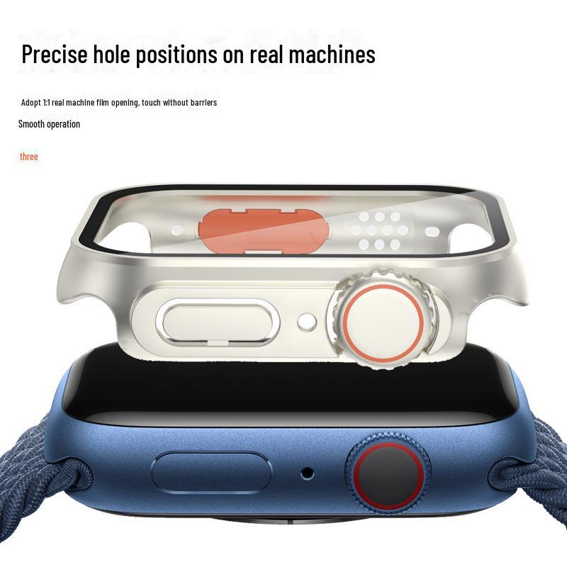 Compatible with iWatch7, Ultra Apple Watch S8 - 41mm Creative Advanced Strap & Protective Case