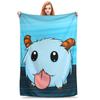 Flannel Throw Blanket Poros League Battle Game Legends Warm Plush Blankets Soft Bedspread for Bed Living Room Home Picnic Sofa