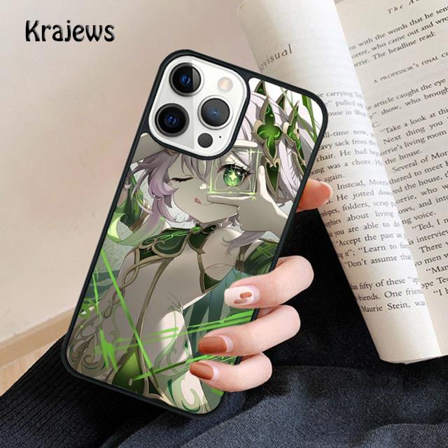 

Nahida Genshin Impact Soft Phone Case For iPhone 17 Air 16 15 14 Max Plus 11 12 13 Pro Max Phone Cover coque Fundas iPhone 13