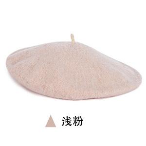 Acrylic Beret: Winter Retro Hat for Women, Fashionable Beret