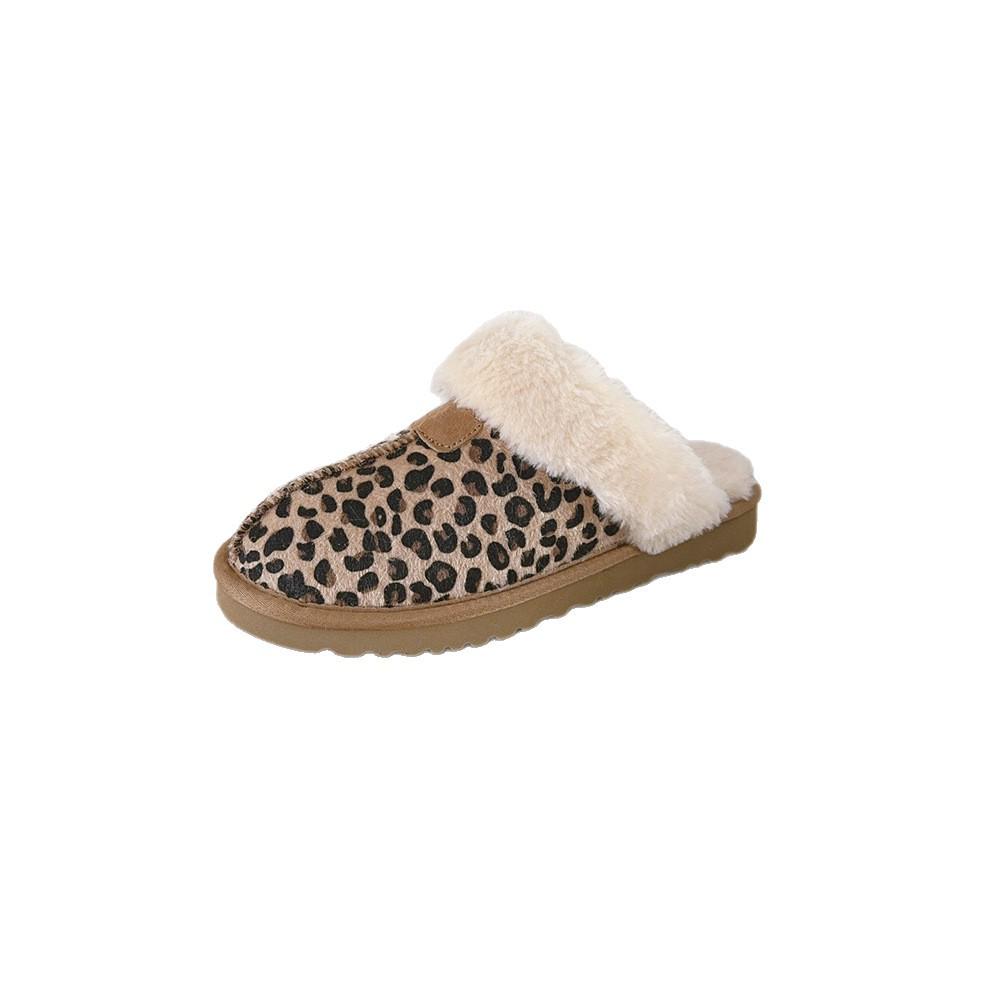 Warm Cotton Cross-Border Slippers for Men & Women - Fashionable Indoor/Outdoor Footwear for Autumn & Winter