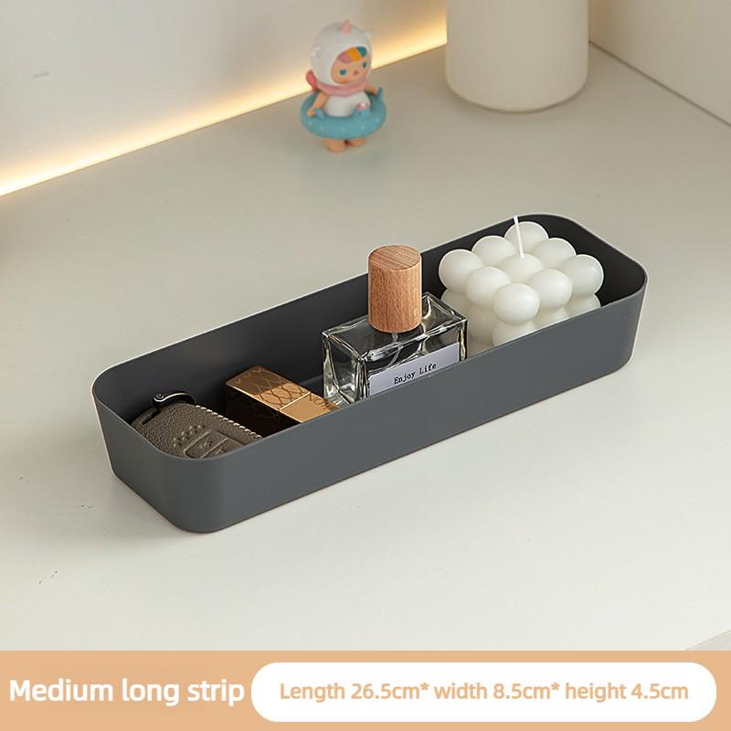 Multi-Purpose Plastic Drawer Organizer Boxes - Desktop Storage Containers for Jewelry, Makeup & Small Desk Essentials