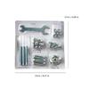 Screws Nut Heaters Tool Kit Patios Heaters Replacement Parts Complete Bolt & Nut Set For Heaters Hardware Accessories
