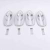 For Renault Kadjar 2016 2017 2018 Car Styling Exterior Door Handle Door Bowl Frame Cover Trim Protector Silver Chrome