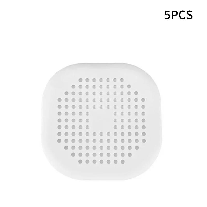 Silicone Hair Filter Sink Drain Stopper Anti Blocking Strainer for Bathroom Shower Bathtub Kitchen Floor Drain Deodorant Plug