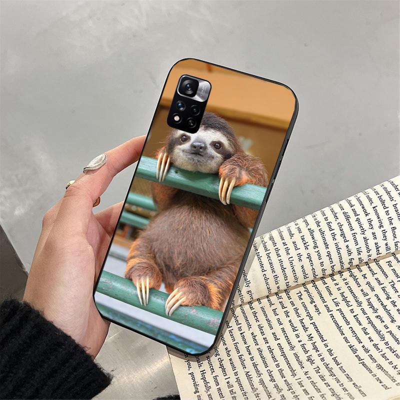 Phone Case For Xiaomi Poco C71 15T 14T Pro Redmi note 15 14 14 13 Pro Redmi A5 15C 13C Sloth