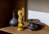 Buddhist statue of Shokannon 15cm Makita Rinzai Takaoka bronzeware Bodhisattva, (gold plated/24k gold), sculptor Shuun, model "Tendai, Shingon,