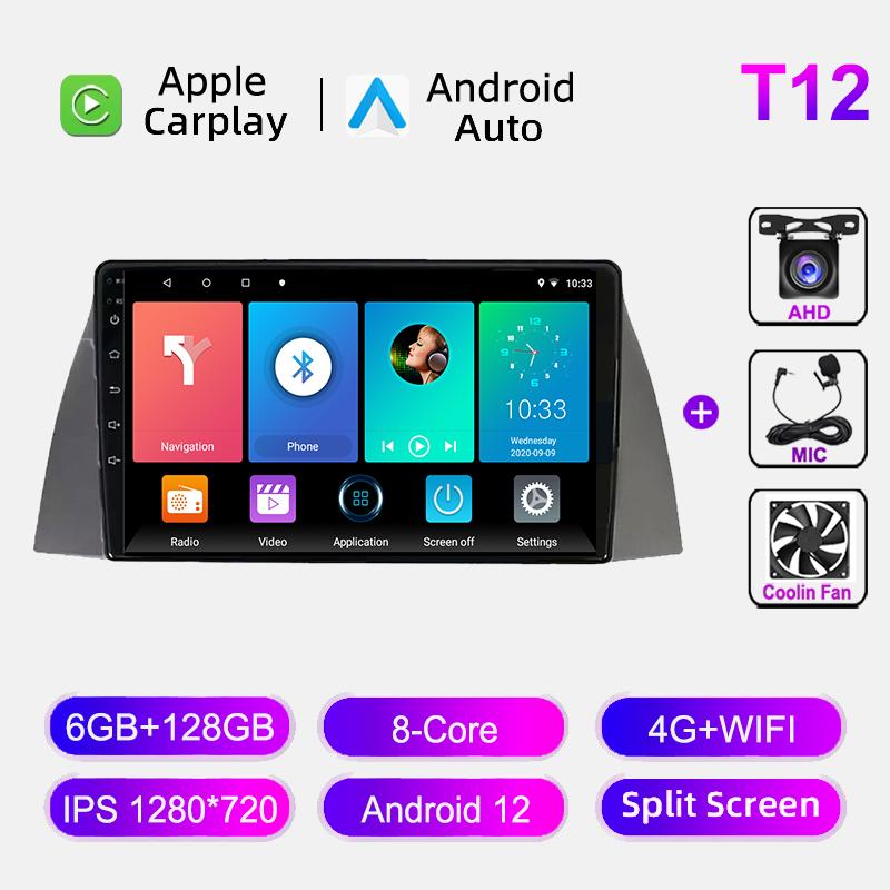 Carplay For Chery Tiggo T11 2005-2013 Android Auto Car Radio WIFI 4G Multimedia Video Player Autoradio Navigation GPS IPS Stereo