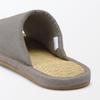MUJI Igusa Open XL Light 76409823 Hausschuhe, Vorne, (Größen 26,5-28cm), Braun,
