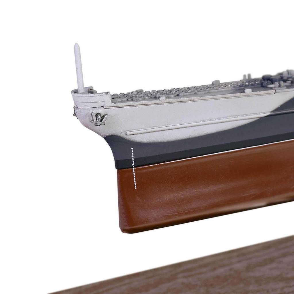 Waltersons Japan WALTERSONS 1/700 Scale US Navy Battleship Missouri Full Hull Cloud Camouflage Finished Model