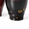 J-kitchens Set of 2 Lacquerware Teacups, Hand-Painted, Made in Japan, PID-529746