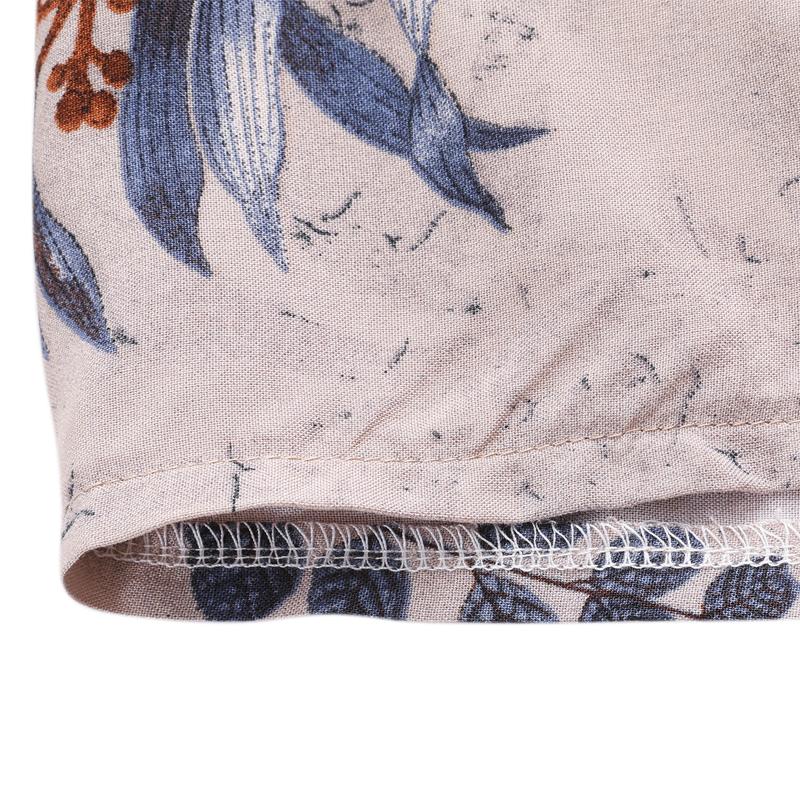 Elegantní dámské volné šaty plus size Letní šaty s krátkým rukávem Ležérní dlouhé šaty Dámské vintage oblečení