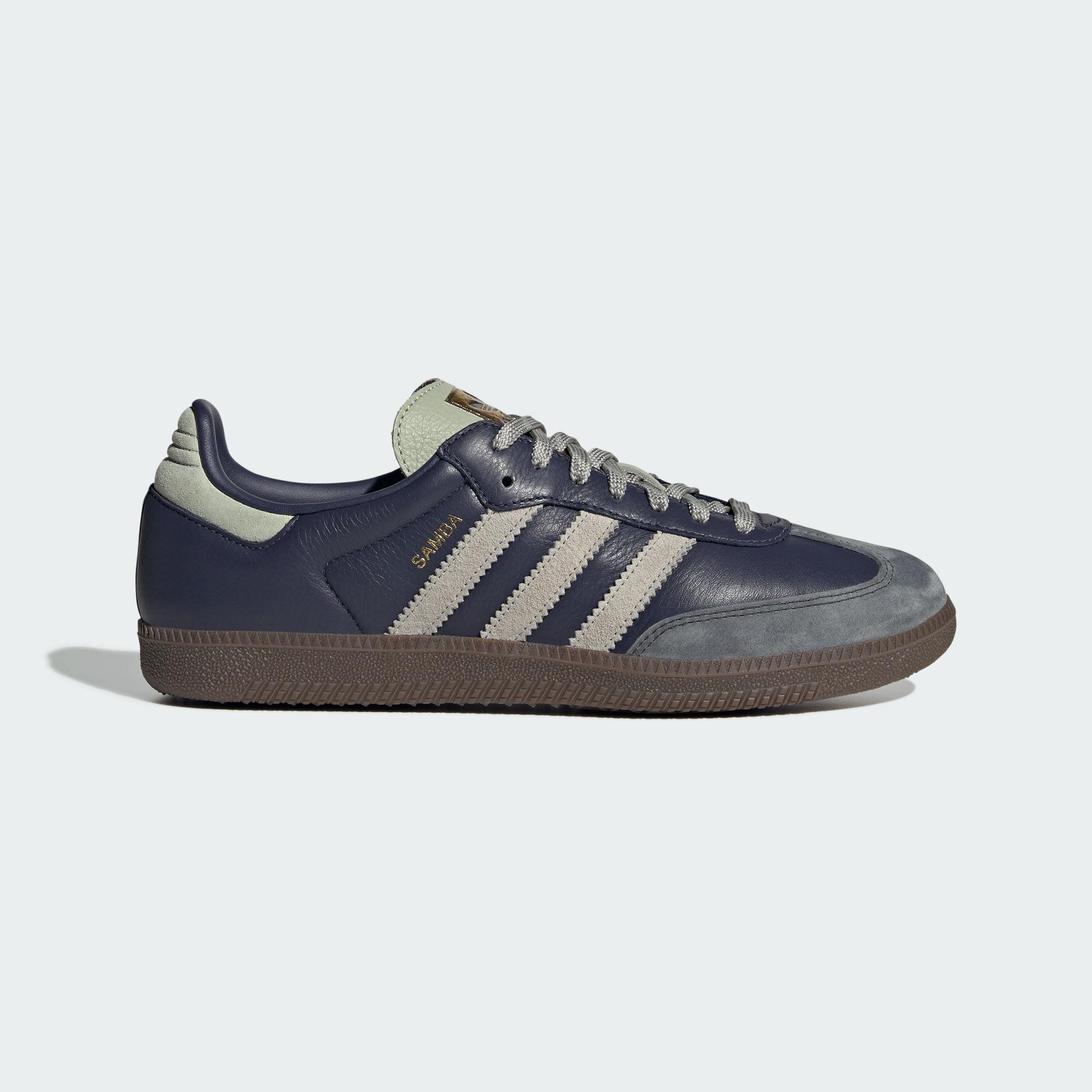 Adidas Originals SAMBA OG German Army Trainers Unisex Navy Blue 36